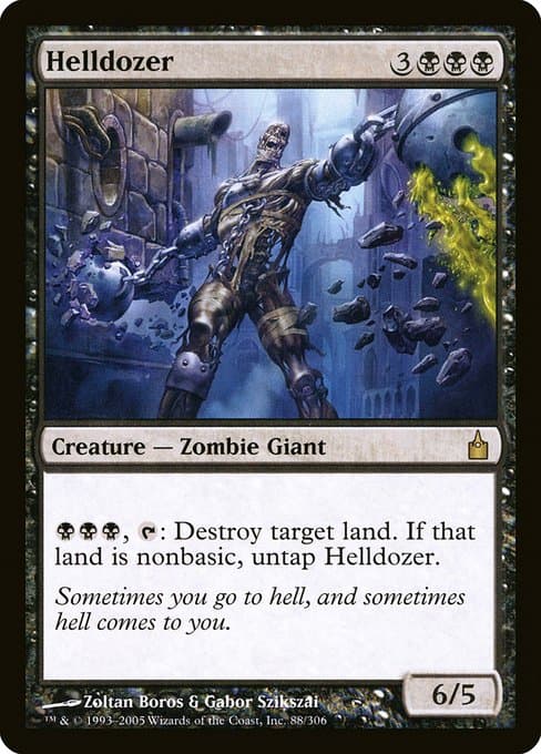 Helldozer from Ravnica: City of Guilds (Rare)