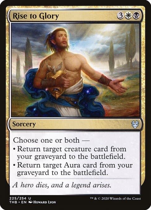Rise to Glory from Theros Beyond Death (Uncommon)
