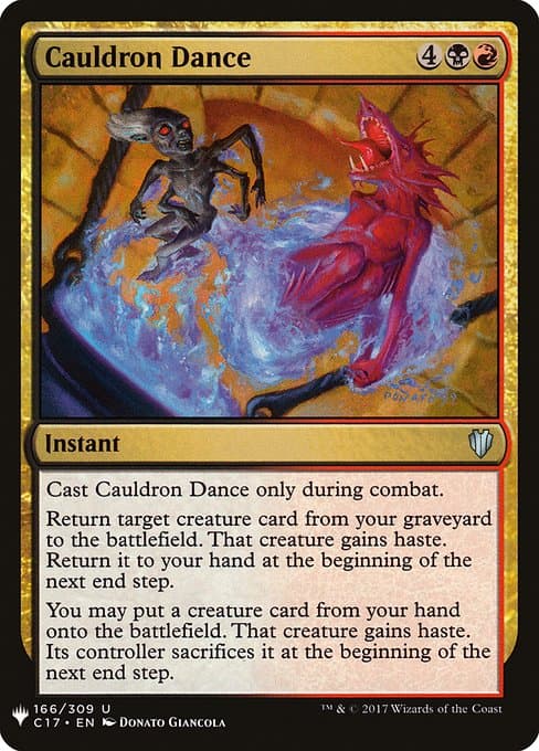 Cauldron Dance from The List (Uncommon)