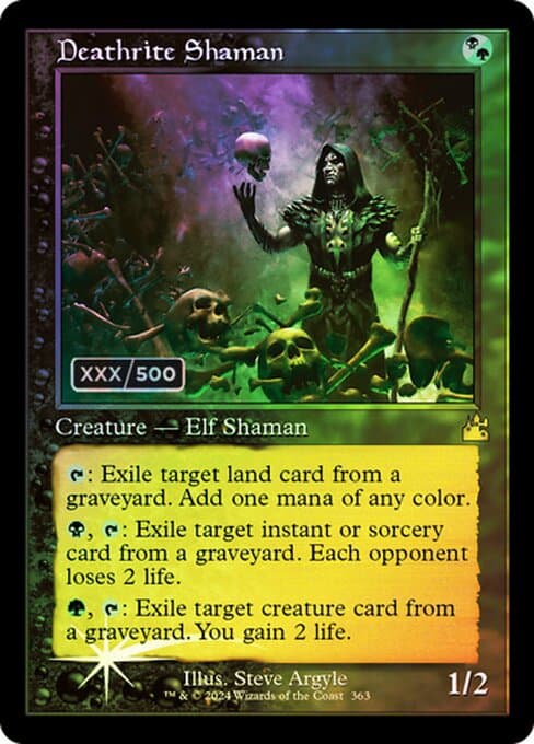 Deathrite Shaman from Ravnica Remastered (Rare)