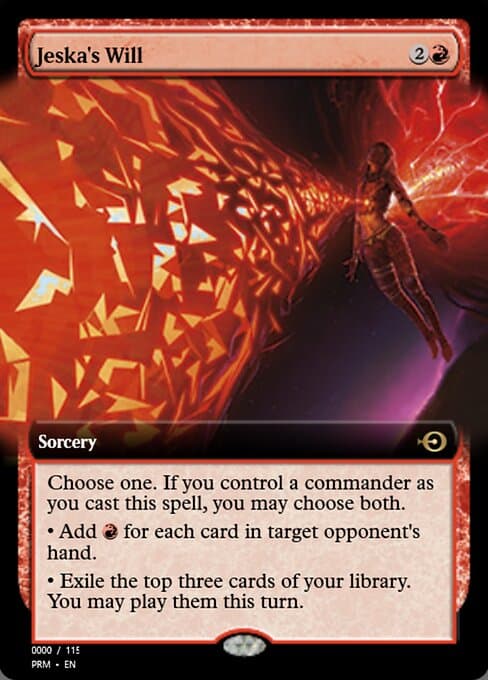 Jeska's Will from Magic Online Promos (Rare)