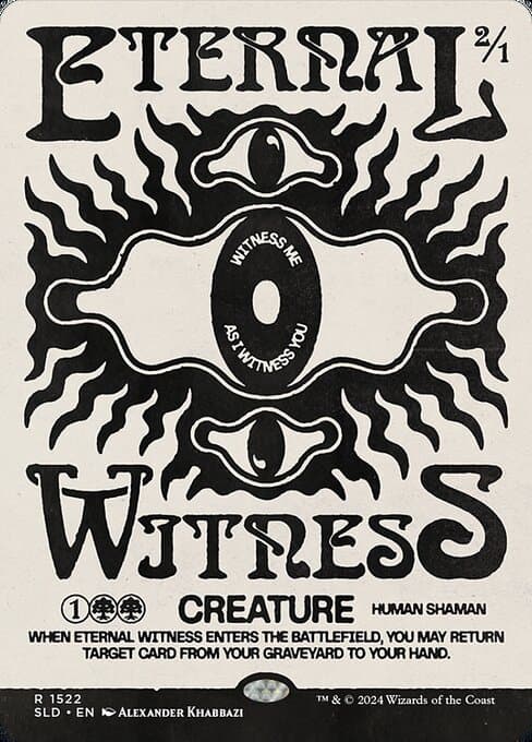 Eternal Witness from Secret Lair Drop (Rare)