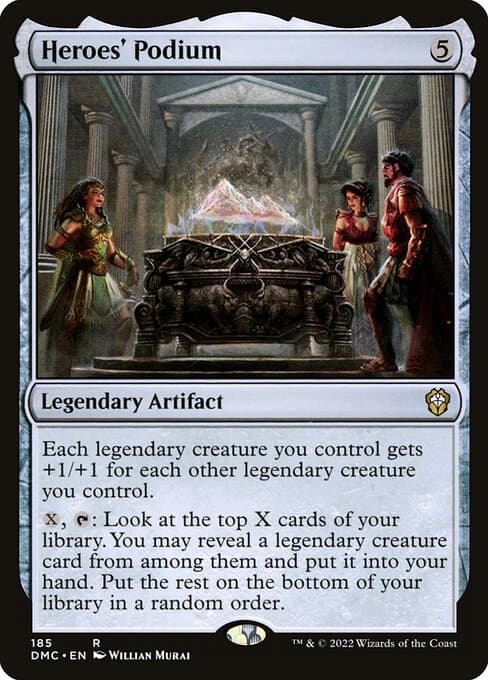 Heroes' Podium from Dominaria United Commander (Rare)