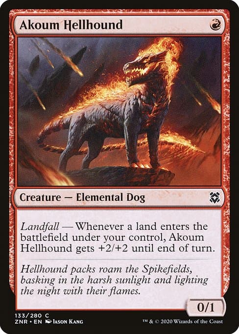 Akoum Hellhound (Common)