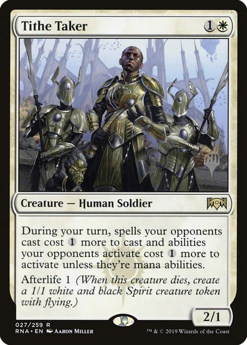 Tithe Taker from Ravnica Allegiance Promos (Rare)
