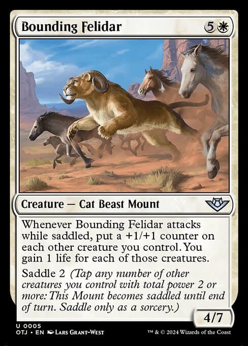 Bounding Felidar (Uncommon)