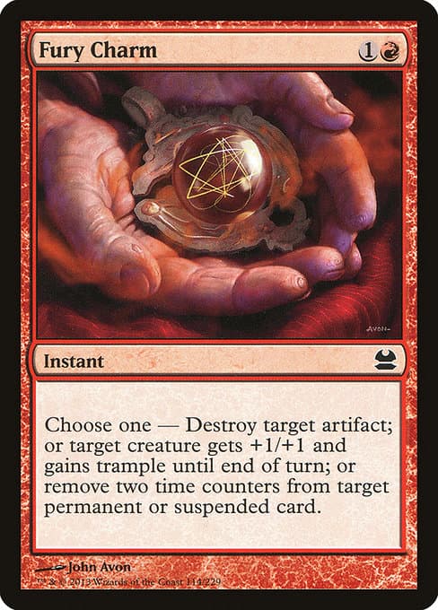 Fury Charm from Modern Masters (Common)