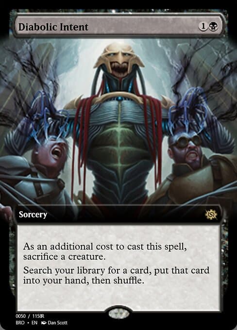 Diabolic Intent from Magic Online Promos (Rare)
