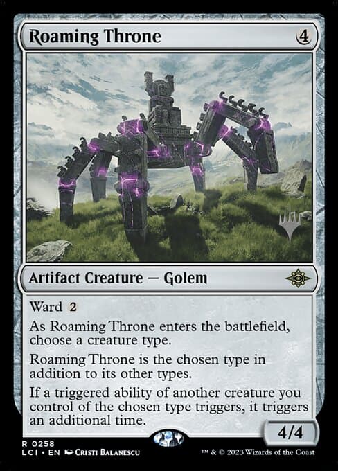 Roaming Throne from The Lost Caverns of Ixalan Promos (Rare)