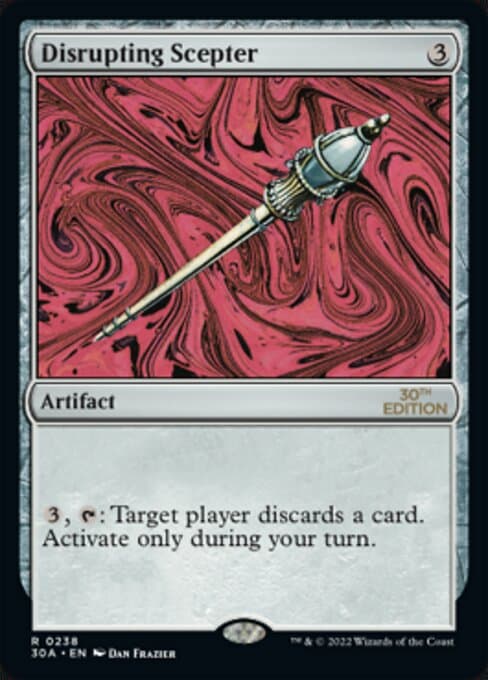Disrupting Scepter from 30th Anniversary Edition (Rare)