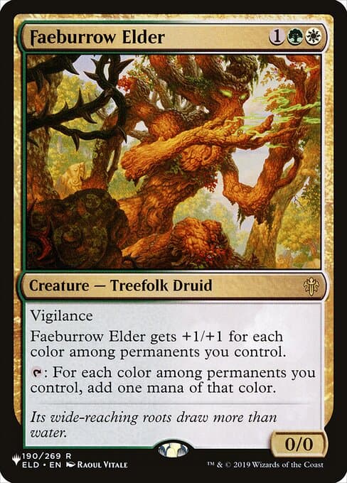 Faeburrow Elder from The List (Rare)