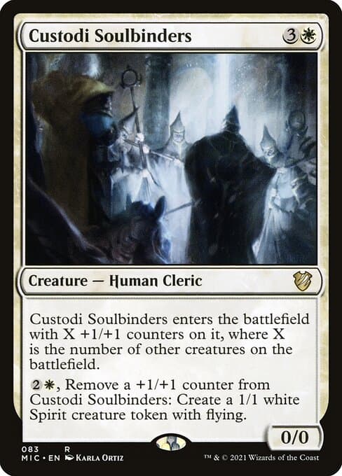 Custodi Soulbinders from Midnight Hunt Commander (Rare)