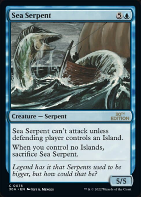 Sea Serpent from 30th Anniversary Edition (Common)