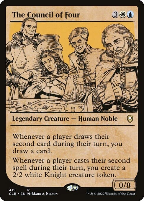 The Council of Four from Commander Legends: Battle for Baldur's Gate (Rare)
