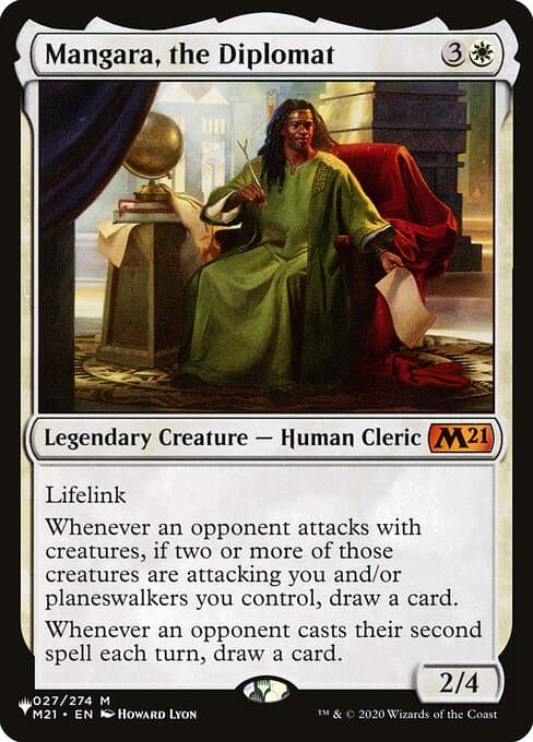 Mangara, the Diplomat from The List (Mythic)