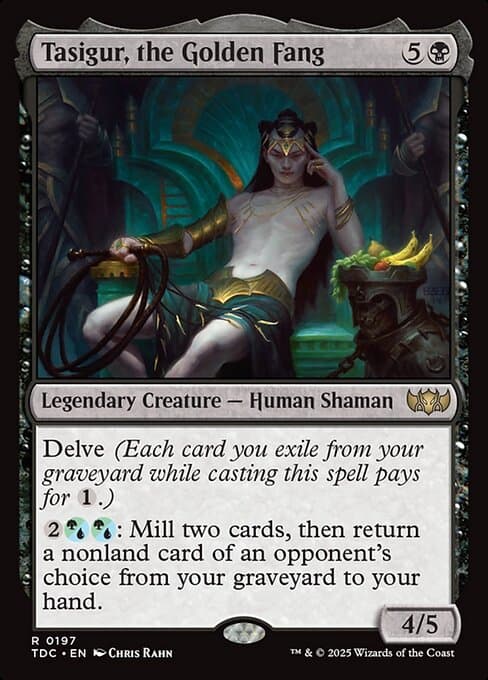 Tasigur, the Golden Fang (Rare)