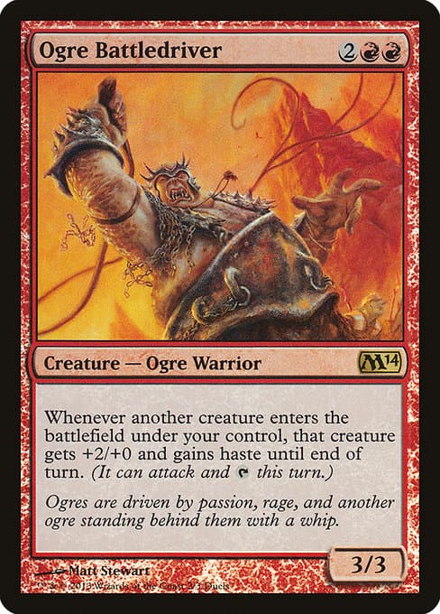 Ogre Battledriver from Duels of the Planeswalkers 2014 Promos (Rare)