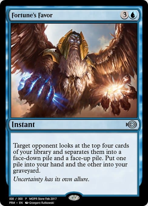 Fortune's Favor from Magic Online Promos (Uncommon)
