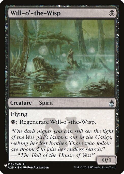 Will-o'-the-Wisp from The List (Uncommon)