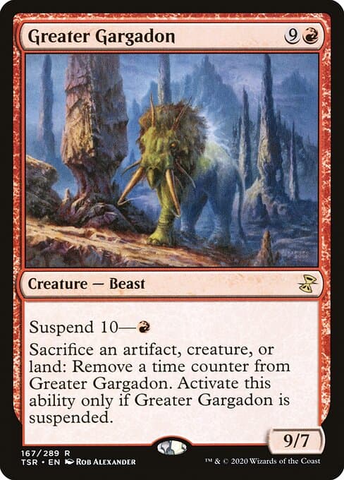 Greater Gargadon from Time Spiral Remastered (Rare)