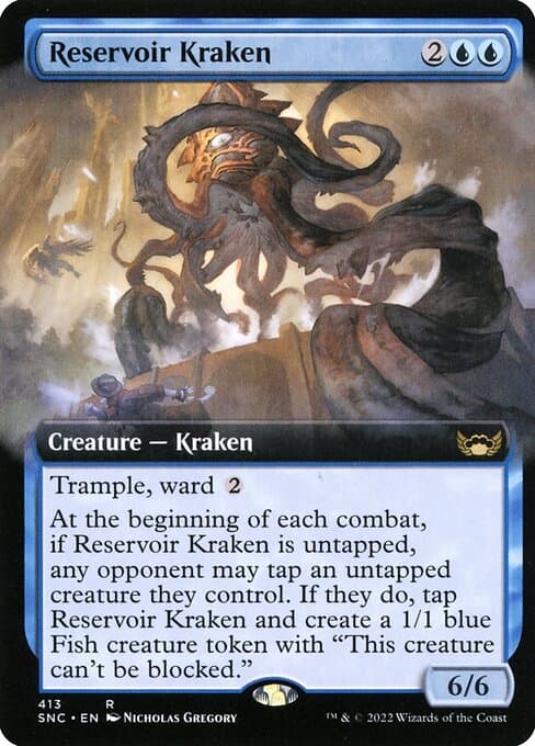 Reservoir Kraken from Streets of New Capenna (Rare)