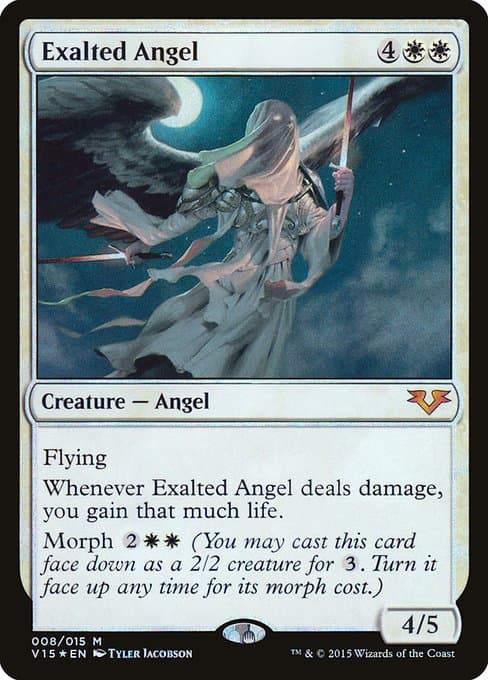 Exalted Angel from From the Vault: Angels (Mythic)