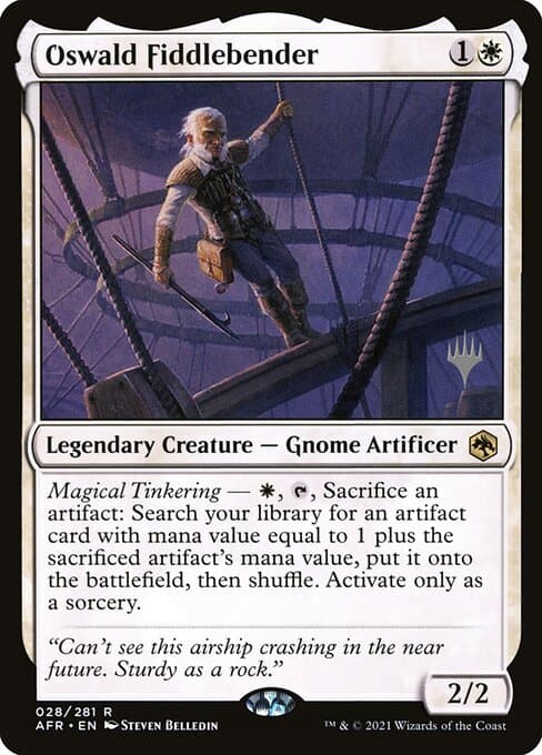 Oswald Fiddlebender from Adventures in the Forgotten Realms Promos (Rare)