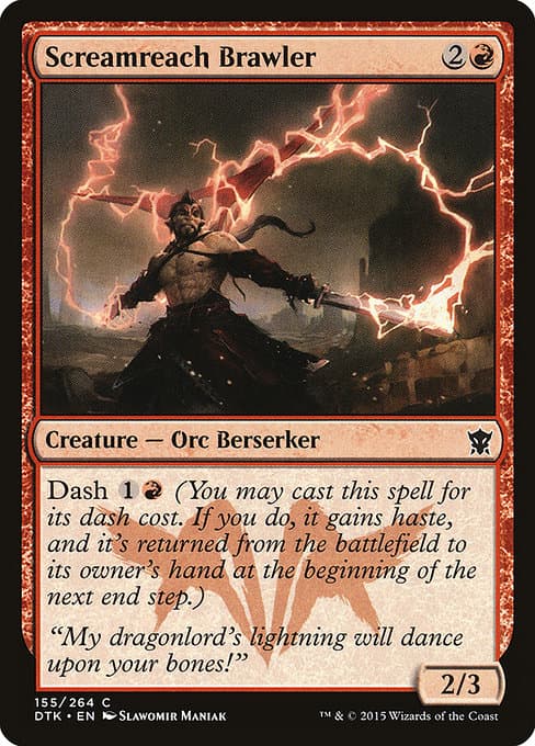 Screamreach Brawler from Dragons of Tarkir (Common)