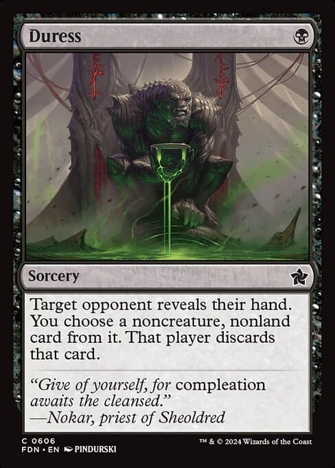 Duress from Foundations (Common)