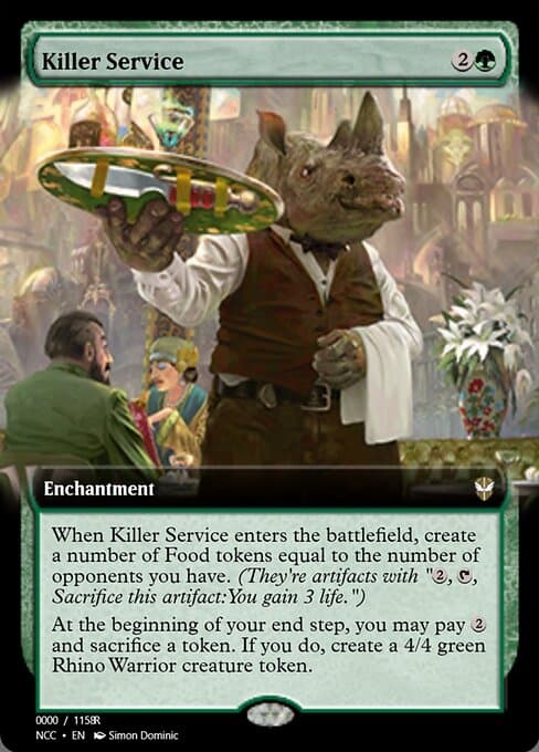 Killer Service from Magic Online Promos (Rare)