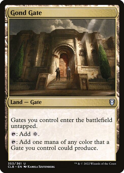Gond Gate from Commander Legends: Battle for Baldur's Gate (Uncommon)