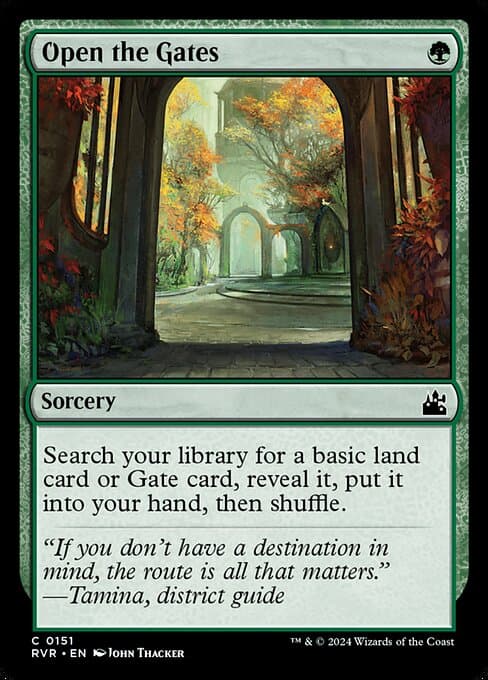 Open the Gates from Ravnica Remastered (Common)