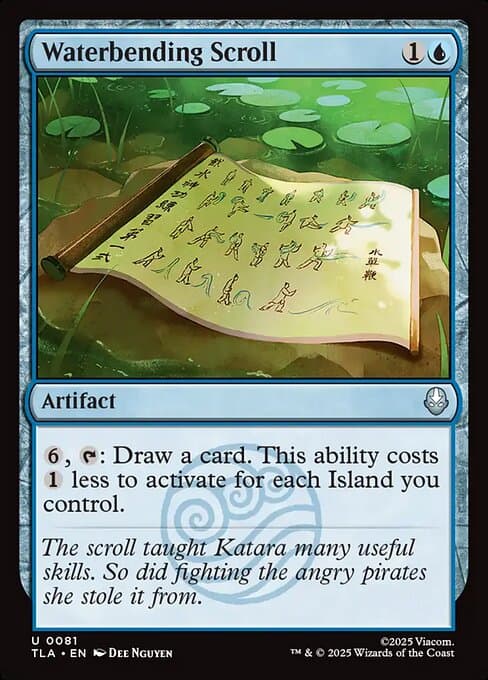 Waterbending Scroll from Avatar: The Last Airbender (Uncommon)