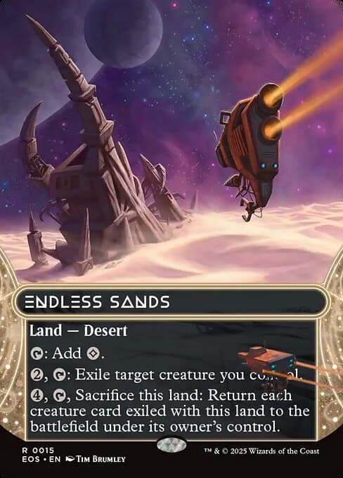Endless Sands from Edge of Eternities: Stellar Sights (Rare)
