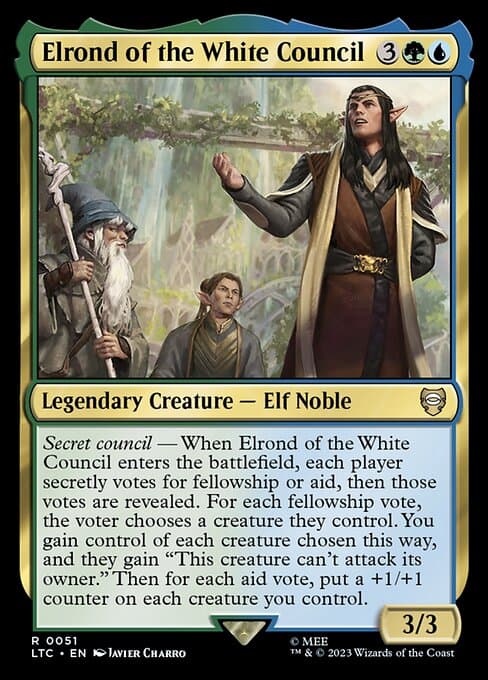 Elrond of the White Council (Rare)