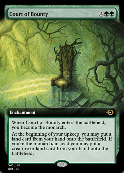 Court of Bounty from Magic Online Promos (Rare)