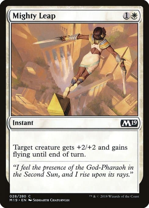 Mighty Leap from Core Set 2019 (Common)