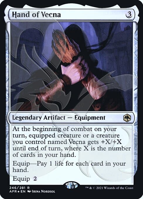 Hand of Vecna from Adventures in the Forgotten Realms Promos (Rare)