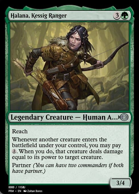 Halana, Kessig Ranger from Magic Online Promos (Uncommon)