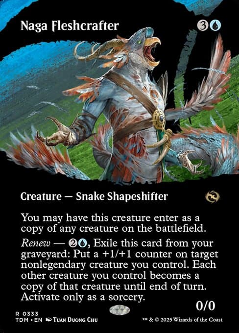 Naga Fleshcrafter from Tarkir: Dragonstorm (Rare)