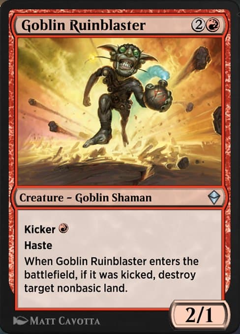 Goblin Ruinblaster (Uncommon)