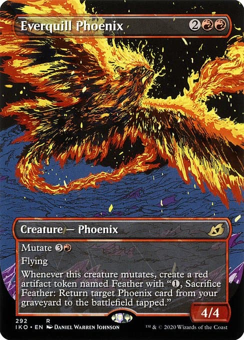 Everquill Phoenix from Ikoria: Lair of Behemoths (Rare)
