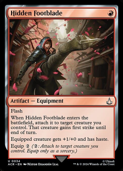 Hidden Footblade (Uncommon)