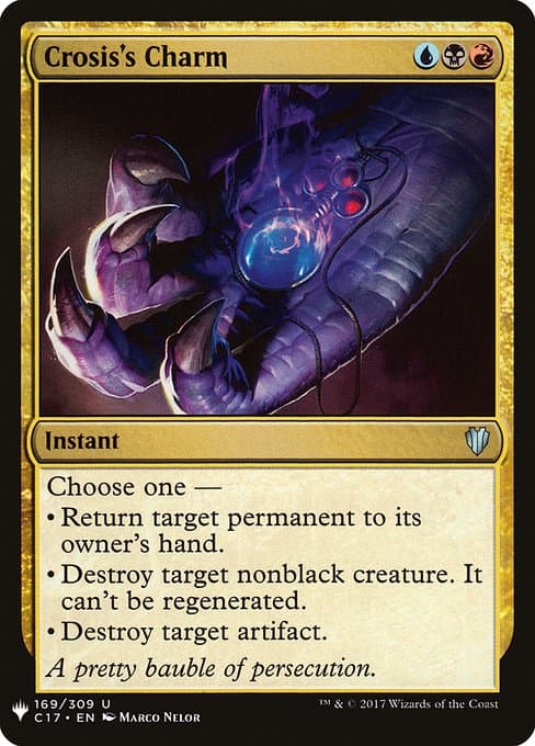 Crosis's Charm from The List (Uncommon)