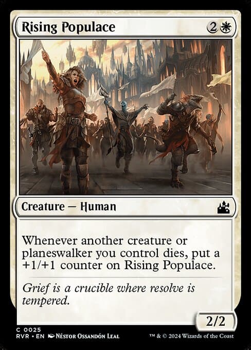 Rising Populace from Ravnica Remastered (Common)