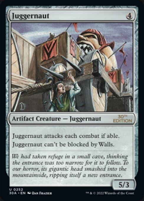 Juggernaut from 30th Anniversary Edition (Uncommon)