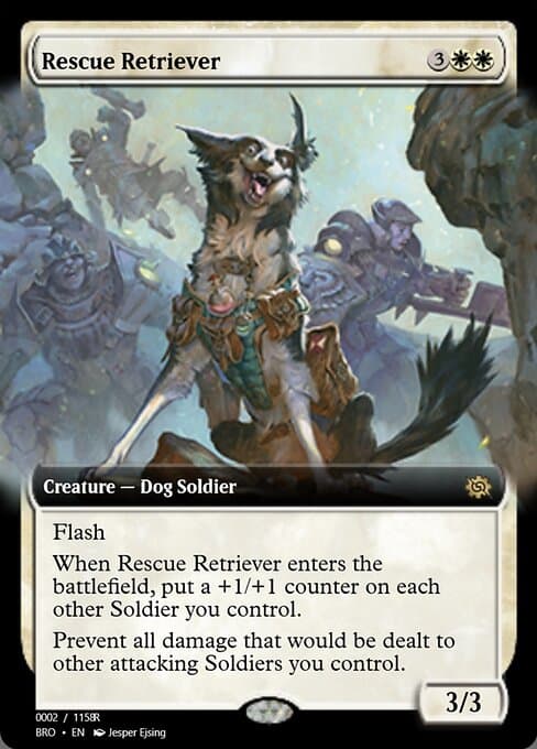 Rescue Retriever from Magic Online Promos (Rare)
