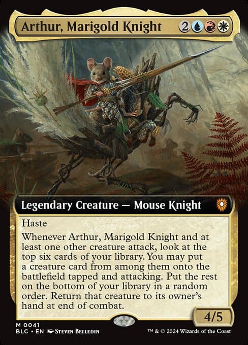Arthur, Marigold Knight (Mythic)