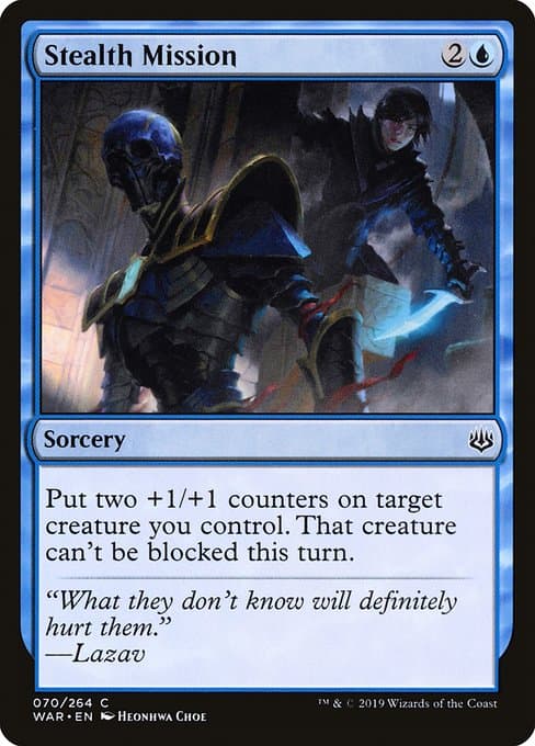 Stealth Mission from War of the Spark (Common)