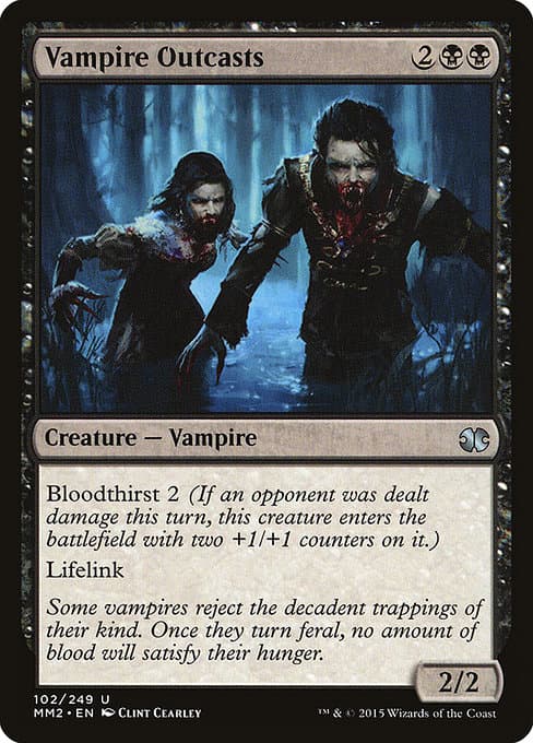 Vampire Outcasts from Modern Masters 2015 (Uncommon)